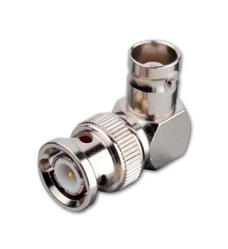 Vanco VAD16X BNC Right Angle Adapter (Nickel)