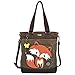 Chala Fox Work Tote Shoulder Bag - Fox Lovers Gifts (Handbag Only)
