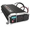 Energizer 1500 Watts Power Inverter 12V to 230V / 240V, Modified Sine Wave Car Inverter, Dual 230 Volts / 240 Volts, UK/British AC Outlets, DC to AC Converter with Installation Kit- SGS CE Approved