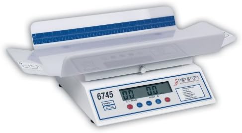 Cardinal Scale-Detecto 6745 Baby Scale Digital with Printer Output 30 Lb X .1 Oz- 15 Kg X .005 Kg