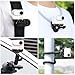 VRlG Magnetic Quick Release Mount for Insta360 GO3S/GO3 with Charging, Aluminum snap-On Magnetic Base with Foldable Adapter and 1/4