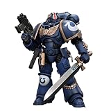JOYTOY Warhammer 40,000 1/18 Action Figure Ultramarines Primaris Lieutenant Argaranthe Collection Model Birthday Gifts