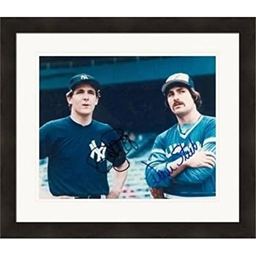 Autograph Warehouse 410622 Dave Righetti & Dave Stieb Autographed 8 x 10 in. Photo Yankees & Blue Jays All Star No Hitter Pitchers No.1 Matted & Framed