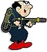 PatchOps Parody Tactical Gargamel 2A Flame Thrower PVC Tactical Morale Patch