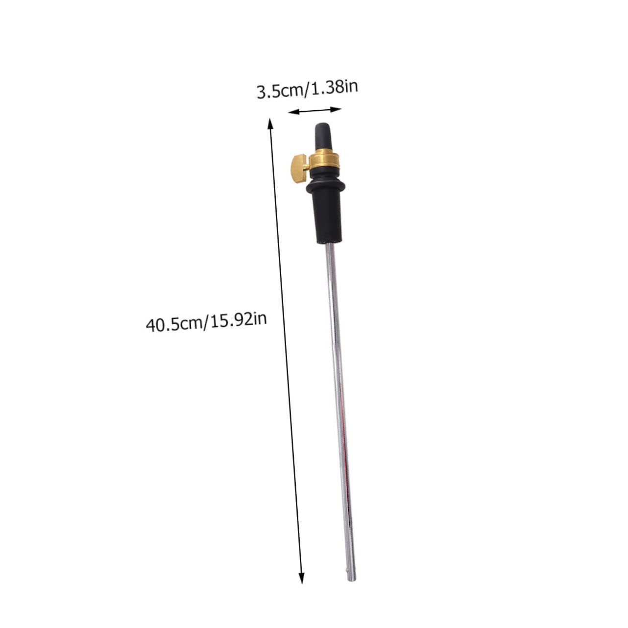 Kisangel 1Pc Stainless Steel Cello Tail Post Support Rod Durable Cello Endpin Accessory for Enhanced Sound Conduction Assorted Color and Stability