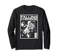 Falling in reverse design. Officially Licensed by Falling In Reverse Lightweight, Classic fit, Double-needle sleeve and bottom hem