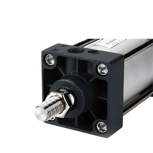 Vérin pneumatique double effet SCJ avec piston grand diamètre 125mm à course ajustable - 4