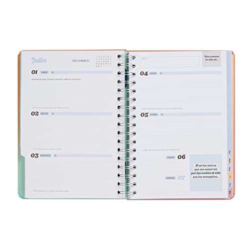 Miniatura 6 de Mr. Wonderful, Agenda Office 2023-2024 Semanal 18 Meses, Todos Mis Planes