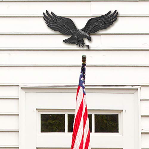 Whitehall Products Decorative Wall Eagle, 29-Inch, Black by Whitehall - Image 3