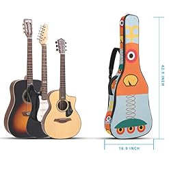 Housse de transport étanche pour guitare avec bandoulière réglable et lunettes de soleil, Multicolore 06, 42.9×16.9×4.7… - Les Beatles, Paul McCartney, John Lennon, RIngo Starr, George Harrison Housse de transport étanche pour guitare avec bandoulière réglable et lunettes de soleil, Multicolore 06, 42.9x16.9x4.7… – Image 5