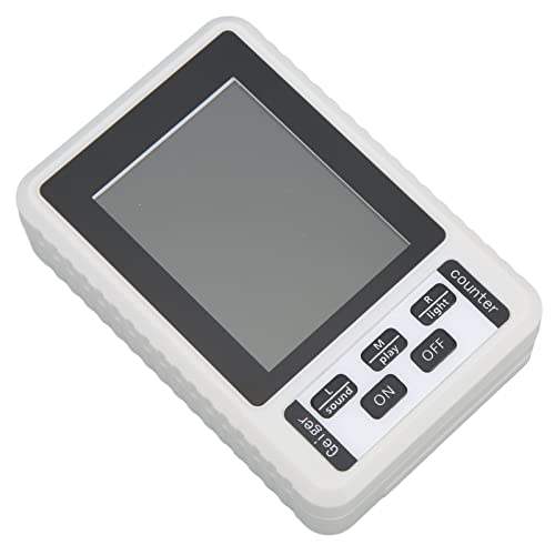 Nuclear Radiation Detector, X ? ? Rays Tester, Lightweight and Compact, for Chemical Industry, and isotope Applications(White)