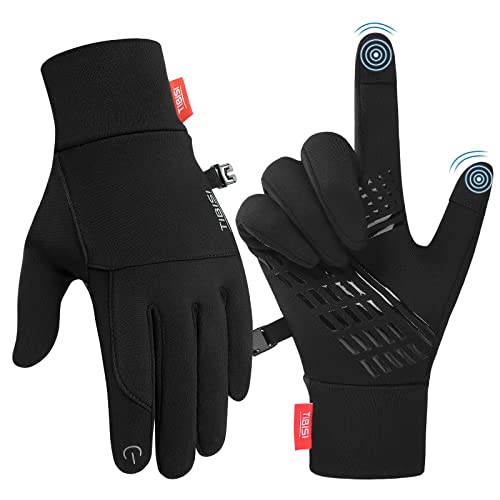 RUIXUE Handschuhe Herren Damen Touchscreen Fahrradhandschuhe Laufhandschuhe Warme Winddichte Winterhandschuhe Sporthandschuhe Unisex Elastisch Leicht Atmungsaktiv Herbst