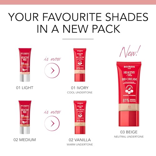 Bourjois Healthy Mix BB cream colore 02 Vanilla 30 ml - 10