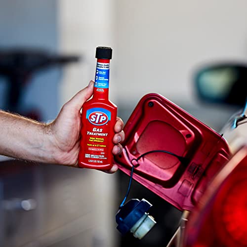 Gas Treatment, Bottled Fuel System Cleaner Improves Gas Quality, 5.25 Oz, 2 Count, Stp #TOP1