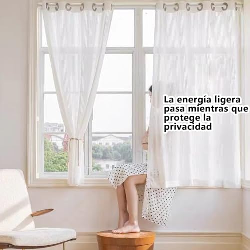 Cortinas, Home Improvement cortina blanca Marca SANFEN (3)