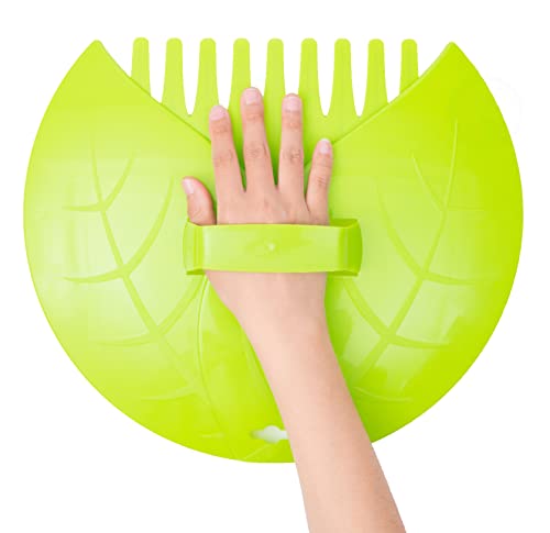 Gardenised Pair Of Leaf Scoops, Hand Rakes For Lawn And Garden Cleanup (Qi003286) #TOP1