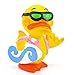 Lanco Surfer Rubber Duck Bath Toy | All Natural, Organic, Eco Friendly, Squeaker | Imported from Barcelona, Spain