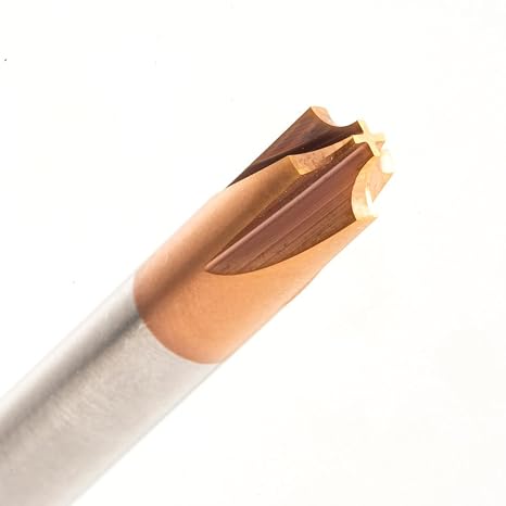 Radius Corner Rounding Cutter End Mill 12mm CNC Carbide Tools R0.3 R1 R2 R3 Inner R Mill Cutter Chamferin -(5pcs R0.3 * 4 * 50)