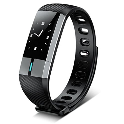 KPulsmesser Intelligentes Blutdruck-Armband Männliches ECG Herzfrequenz-wasserdichtes Sport-Pedometer ältere Apple-Uhr,D