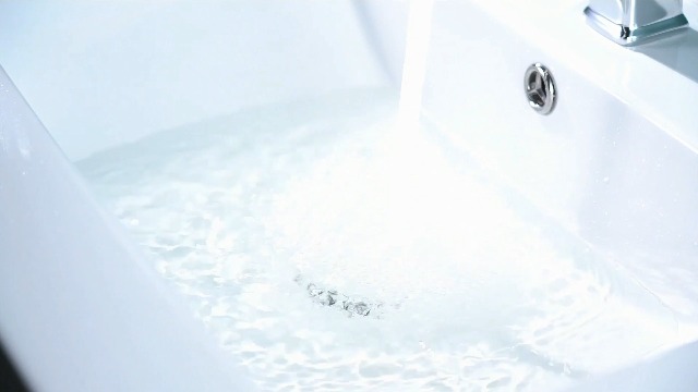 Scarico Lavabo Ibergrif Con Troppopieno - Ceramica Bianca, Piletta Automatica, Per Lavandino Bagno