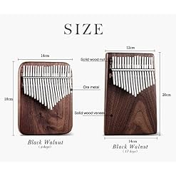 Mini Doigt Kalimba Pouce Piano Kalimba 17/21 Touches Noir Noyer Frisé Clavier Graphique Pouce Piano Instrument de… - Les Beatles, Paul McCartney, John Lennon, RIngo Starr, George Harrison Mini Doigt Kalimba Pouce Piano Kalimba 17/21 Touches Noir Noyer Frisé Clavier Graphique Pouce Piano Instrument de… – Image 2