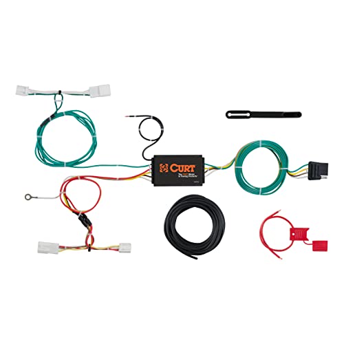 CURT 56309 Vehicle-Side Custom 4-Pin Trailer Wiring Harness