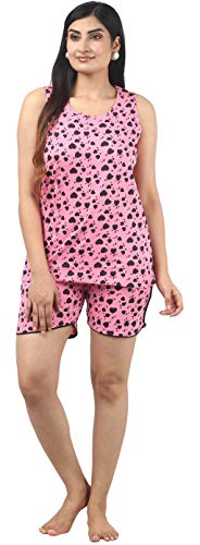 Image of Noty Girl's /Women's Cotton- Little Hearts- Round Neck