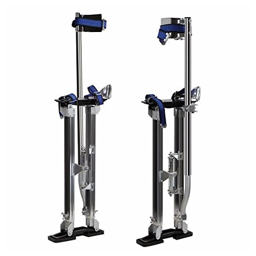 Stark Premium Drywall Stilts Lifts Walking Stilt Painting Painter Taping Stage Performer Walker Stilt Adjustable Height 24" to 40" inch Non Slip