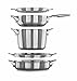 Calphalon Premier Space Saving Stainless Steel Supper Club Set
