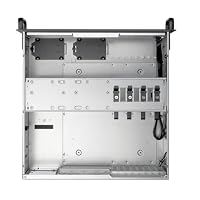 Silverstone Technology RM4A - 4U Rackmount-Servergehäuse mit erweiterter 360-mm-Radiator-Kompatibilität, 4HE, SST-RM4A – Ansicht 6
