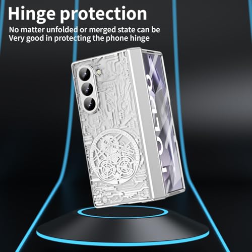 Coque Samsung Galaxy Z Fold 7 or étui à rabat rigide anti-rayures - 7