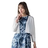 [ビアッジョブルー] LUCINDAニットボレロ ホワイト S