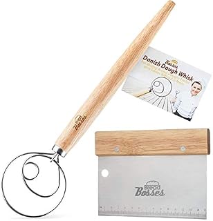 Danish Dough Whisk Bread Mixer - Hook Dutch Pizza Dough Making Bread Mixer