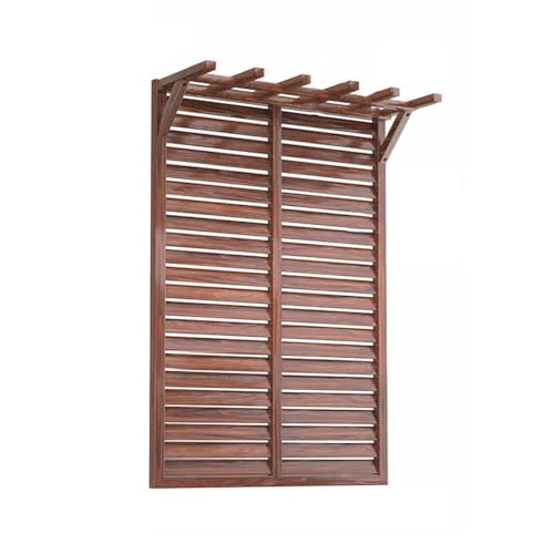 Panel de privacidad decorativo de instalación rápida para interiores y exteriores, divisor de madera, para patio, jardín, marco de soporte para plantas, para patio, patio, patio, jardín, marco de