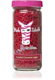 Pink Zebra CANDIED CINNAMON APPLE 3.75 OZ. JAR SPRINKLES