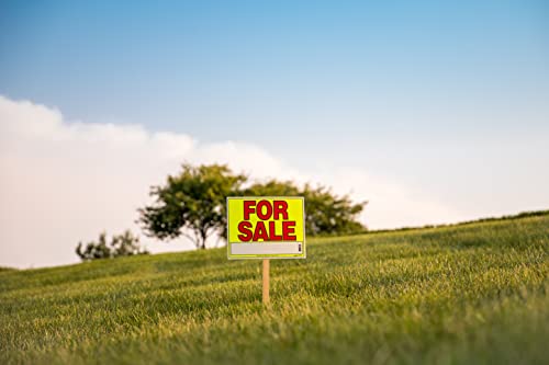 Sunburst Systems For Sale Sign For Cars, Trucks, Garage Sales, Business Sales 11H X 14W, Red-Yellow-Black #TOP6