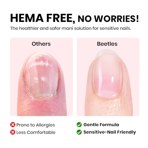 Image of Beetles HEMA-Free Builder Gel with Base and No Wipe Top Coat 3PCS 15ML