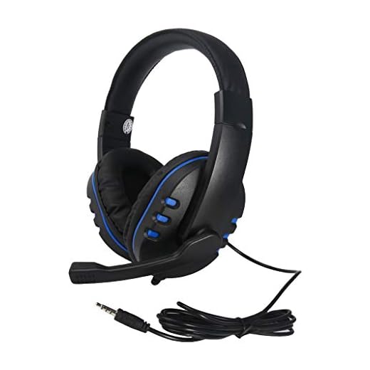 freneci PRO Headset hörlurar micro-fon med MIC volymkontroll för