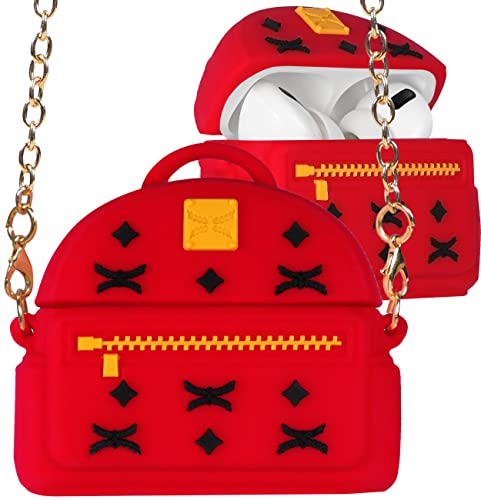 WowChic Schutzhülle für AirPods Pro 2019/Pro 2 2022, weiches Silikon, niedlich, 3D-Cartoon, modisch, Kawaii, cool, lustig, einzigartig, für Apple Airpod, Airpods, für Herren, Mädchen, Frauen, Jungen