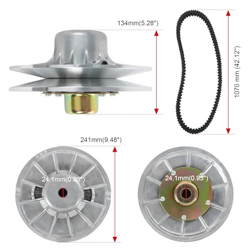 Primary & Secondary Clutches &Drive Belt Compatible with Polaris Ranger 570 by RALBDX - Image 6