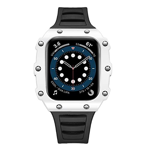 Boîtier en fibre de carbone Apple Watch pour le bureau et les sorties