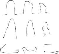 Vista 1 de DSkoiph 9 unids bulbo universal coche abrazadera bulbo retención resorte clips para H1/H3 /H4 /H7 lámpara de inmersión Hoder