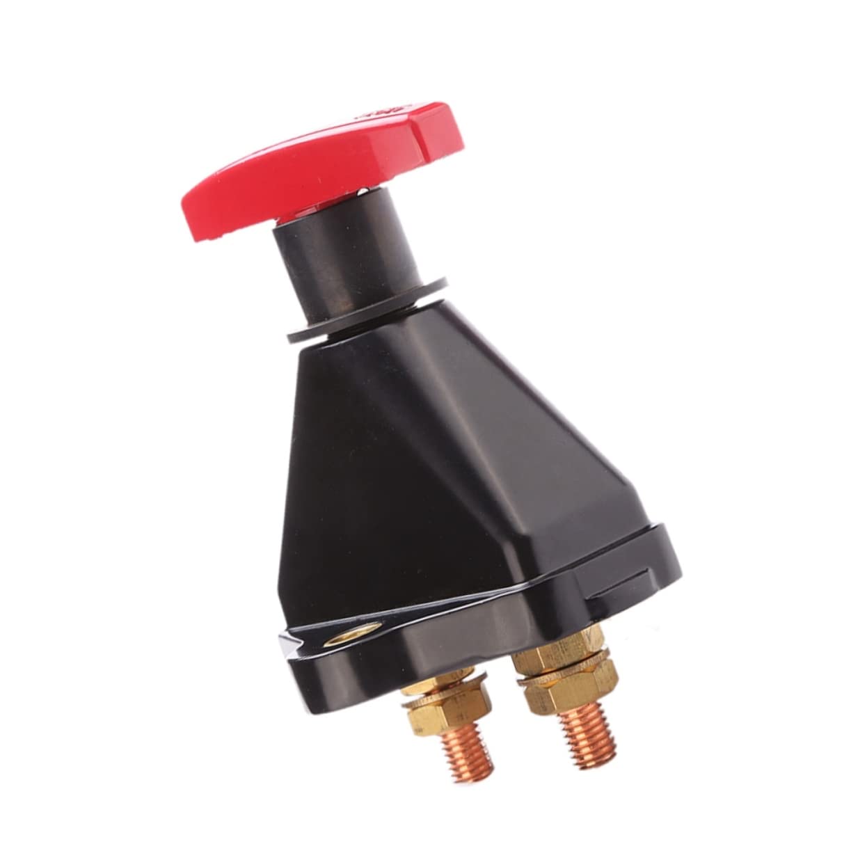 HAPINARY 600a Master Kill Switch Auto Car Boat Vehicle Battery Disconnect Solid Brass Nuts