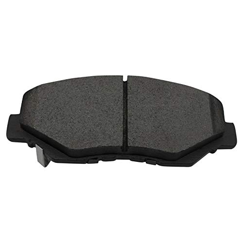 Image of TRQ Performance Front Brake Pad and Rotor Set Ceramic Coated Drilled