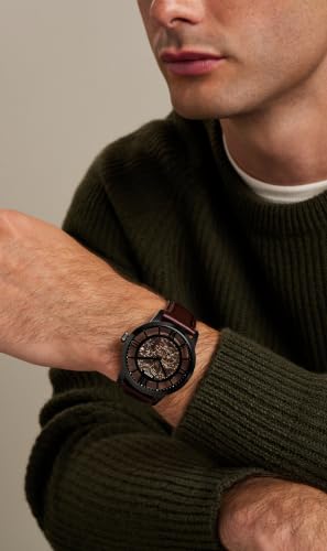 Image of Fossil Men's Watch, Townsman Automatic Stainless Steel Watch for Men