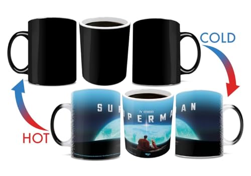 Taza Morphing Mugs DC Comics Superman 11 oz sensible al calor miniatura 5