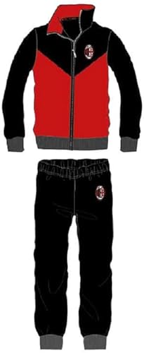 Sicem Tuta Pigiama Milan Ufficiale Bambino Ragazzo...