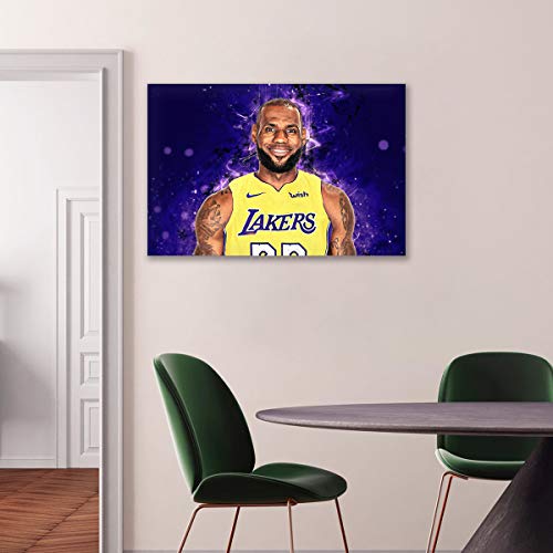 Toile Lebron James affiche super star basket cadeau idéal - 3