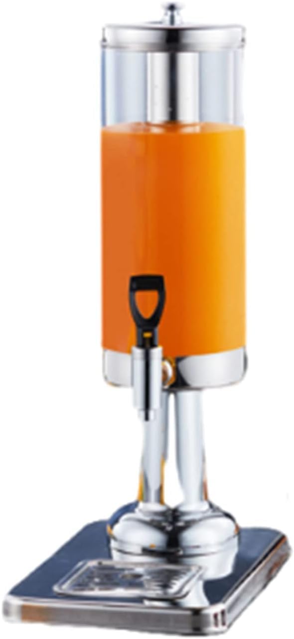 Dispensador de bebidas de 6 L con doble grifo para servir líquidos sin esfuerzo en fiestas