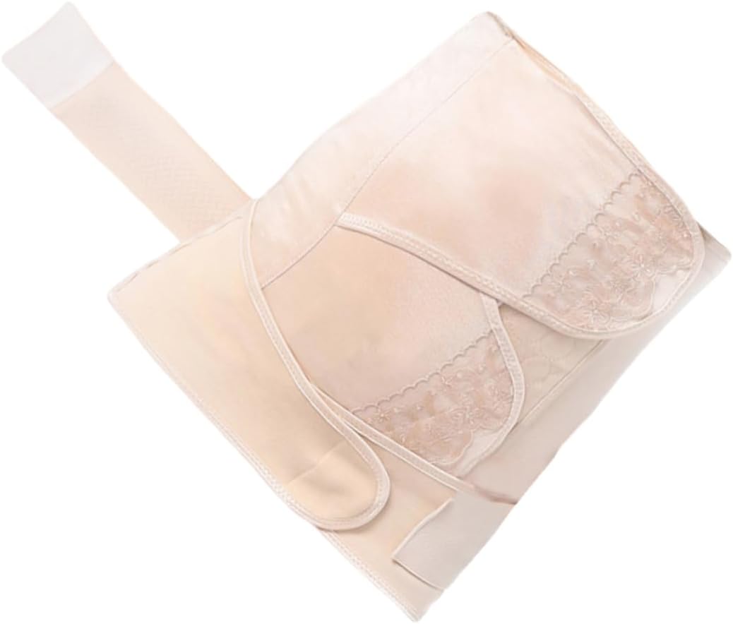Postpartum Belly Belt Pads Maternity Belt Pregnancy Maternity Belly Band Pants Shaping Belt Maternity Belly Support Pregnant Leggings Lace Tops for Women Waist Trainer Beige Cotton